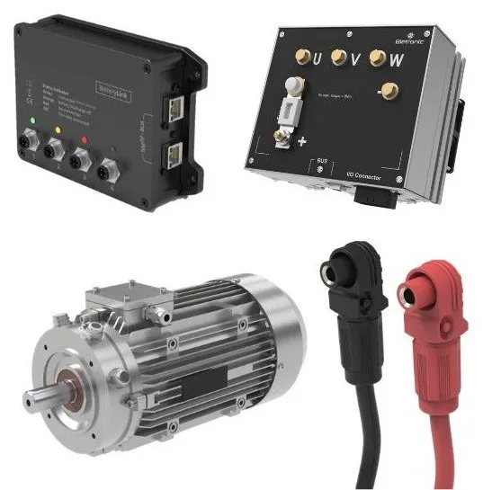 Bietronic 48V aandrijfsysteem: controllers, I/O en motor