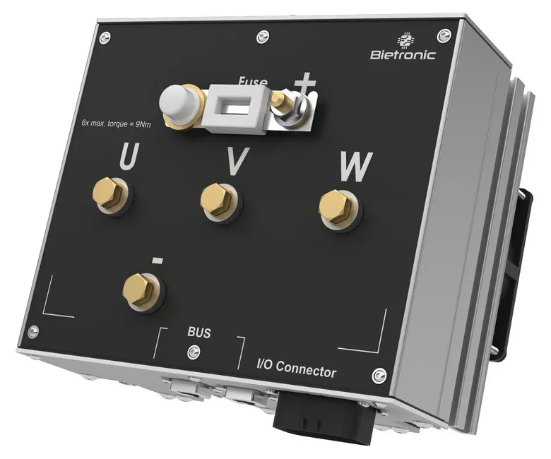 Bietronic motorcontroller 200 A voor autonome landbouwrobots